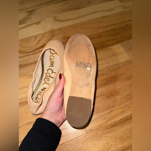 Sam Edelman Blush Ballet Flats - Picture 2 of 5